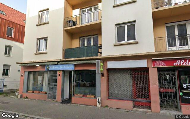 Façade : 135 route du Polygone, Strasbourg
