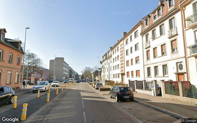 Façade : 190 route de Schirmeck, Strasbourg