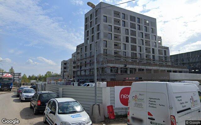 Façade : route du Rhin, Strasbourg