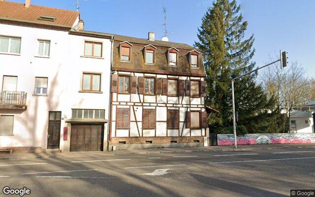 Façade : 83 route de Schirmeck, Strasbourg