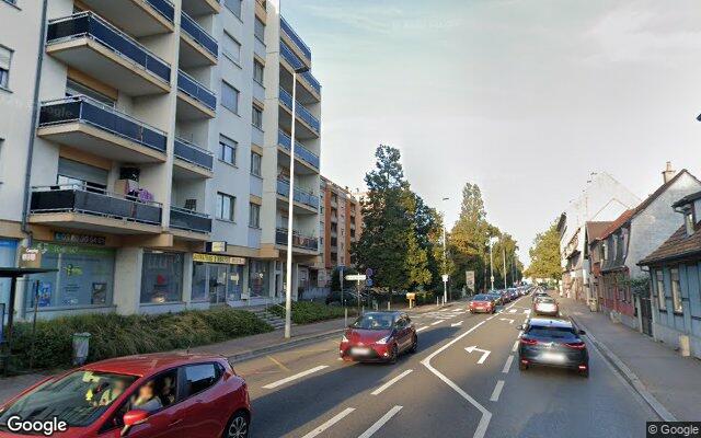 Façade : 62 route de Schirmeck, Strasbourg