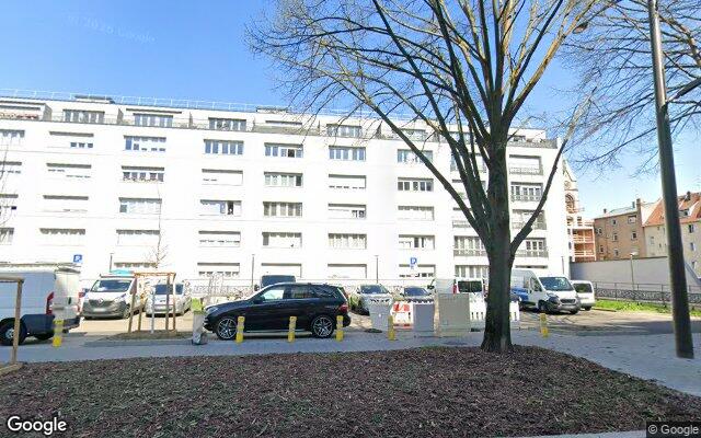 Façade : 100 route des Romains, Strasbourg