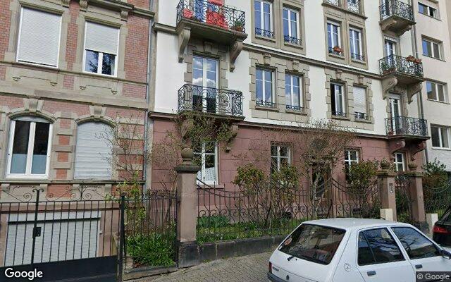 Façade : 23 rue Goethe, Strasbourg