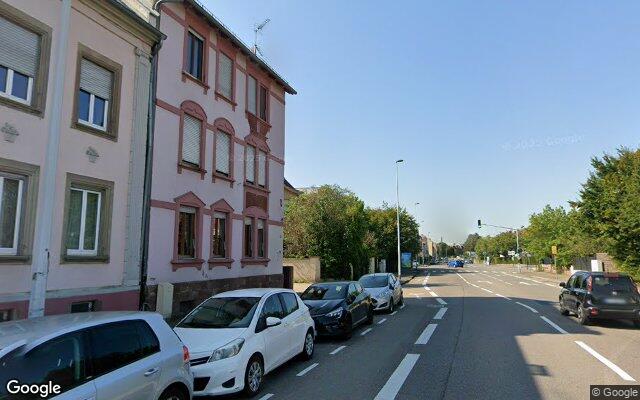 Façade : 146 route d'Oberhausbergen, Strasbourg
